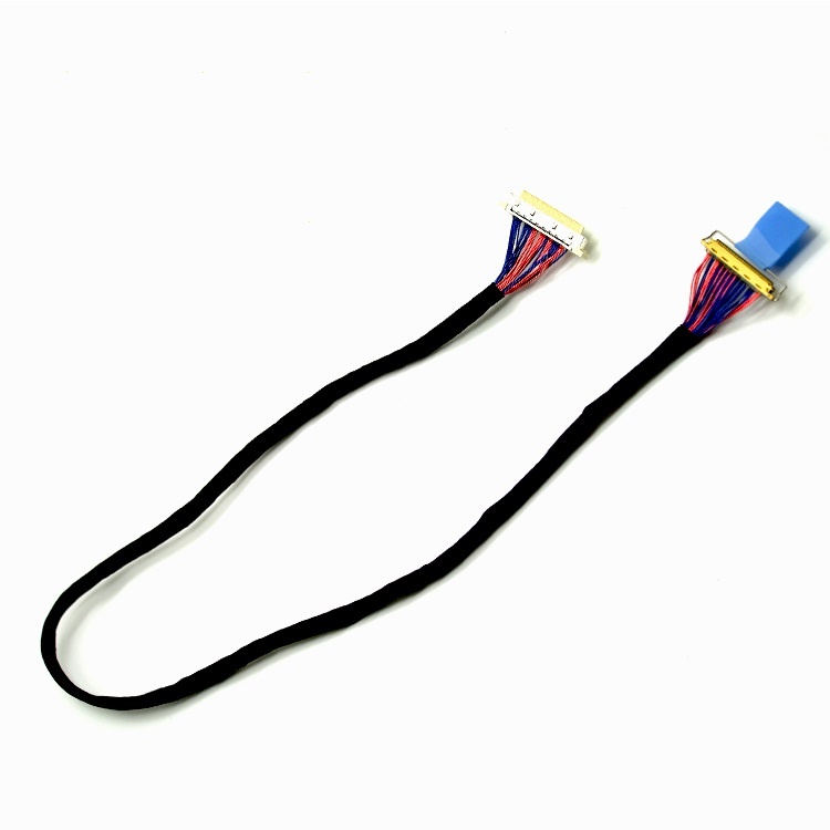 Custom DF36C-15P-0.4SD(55) thin coaxial cable assembly FX16-31S-0.5SH(30) LVDS cable eDP cable Assemblies manufactory