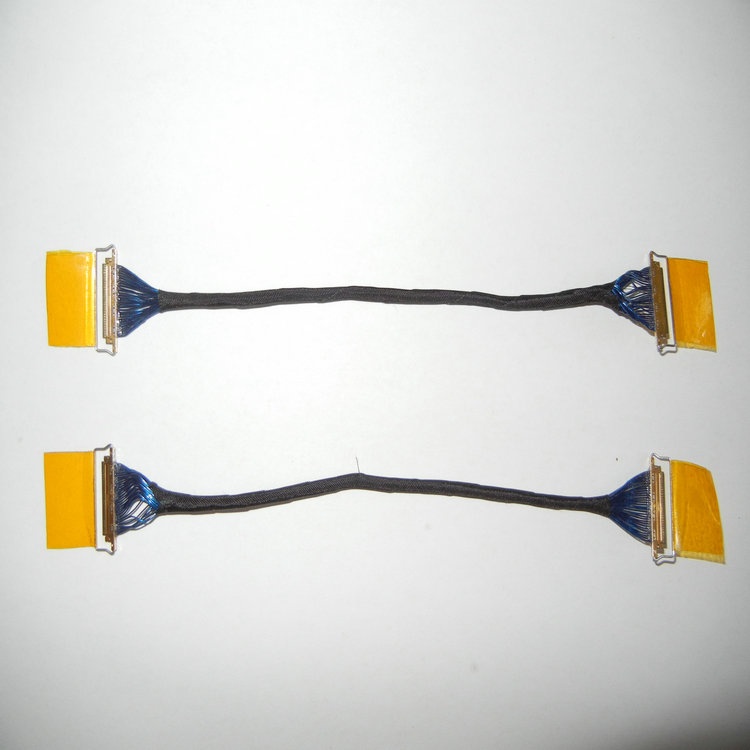 custom FX16-21S-0.5SH(30) Micro Coax cable assembly DF36-25P-0.4SD(55) LVDS eDP cable assembly Supplier
