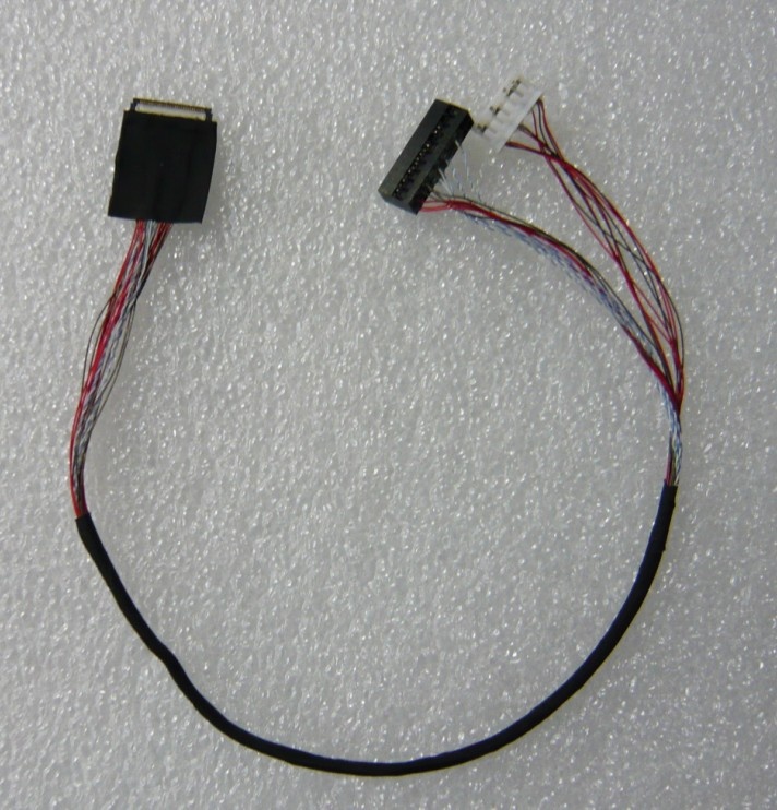 Manufactured DF36-20S-0.4V(52) micro-coxial cable assembly DF36A-50P-SHL eDP LVDS cable assemblies vendor