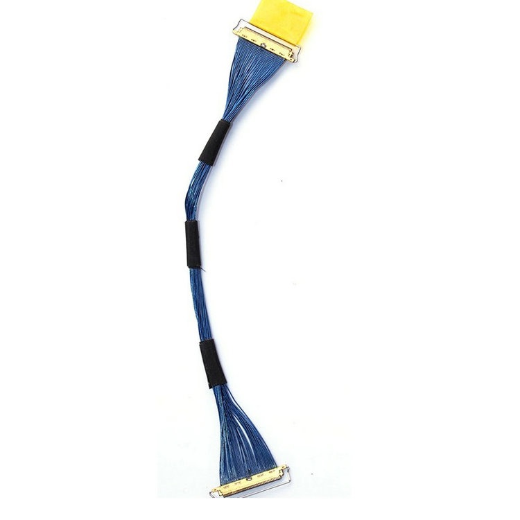 customized I-PEX 20504 Micro Coax cable assembly DF80-50P-SHL(52) eDP LVDS cable Assembly vendor