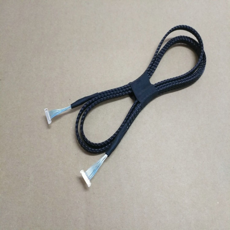 Manufactured DF56-50S-0.3V(51) micro-miniature coaxial cable assembly JF08R021-SH1 LVDS eDP cable assemblies Supplier