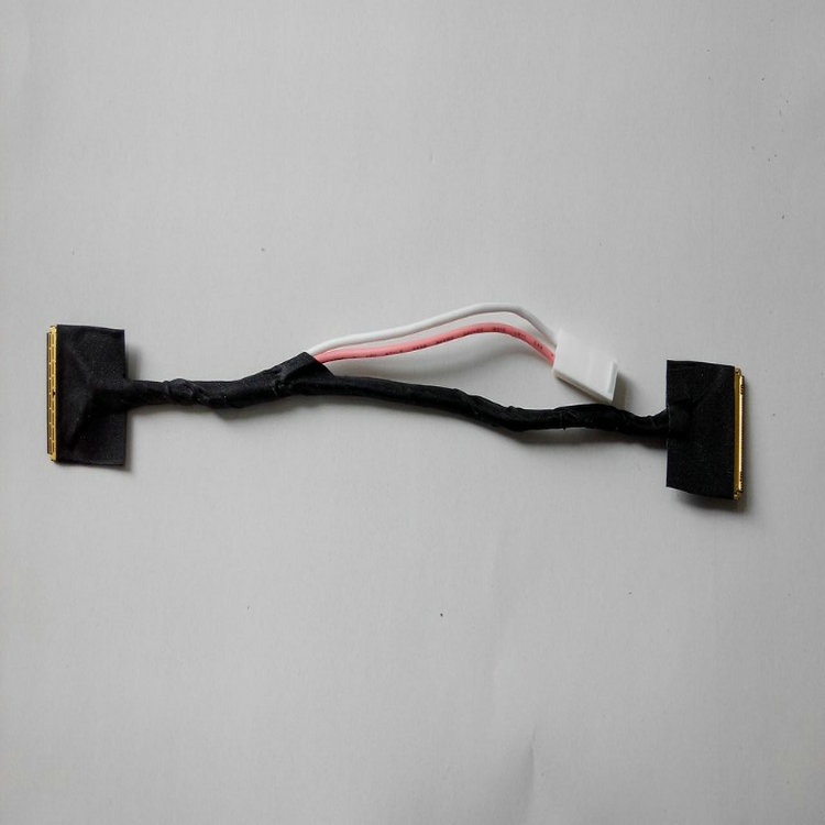 Manufactured DF81-30P-0.4SD(51) micro flex coaxial cable assembly I-PEX 20346-015T-11 eDP LVDS cable Assemblies provider