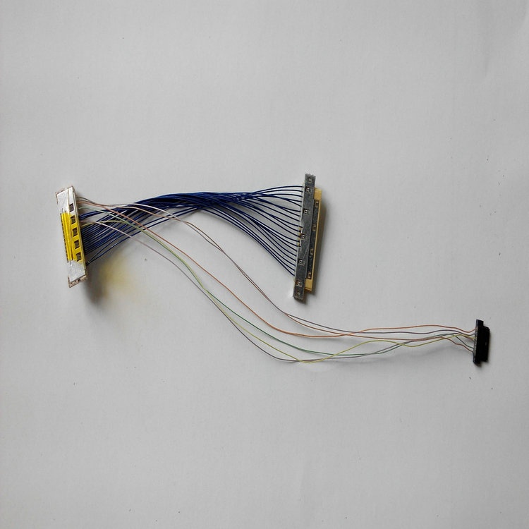 Built 2023351-1 micro coax cable assembly FI-S25S eDP LVDS cable Assembly Manufacturing plant