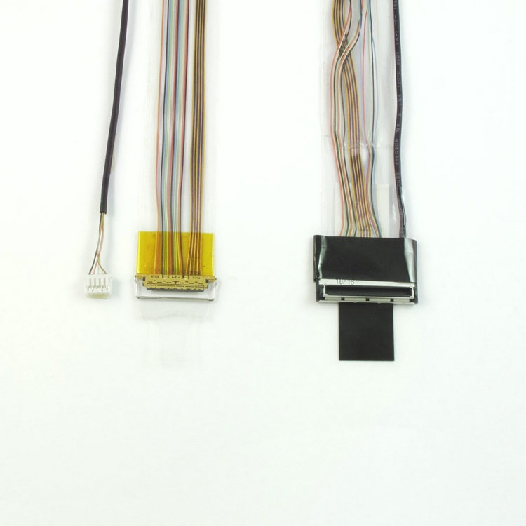 custom XSLS01-30-C MFCX cable assembly LVX-A40SFYG LVDS eDP cable Assembly manufactory