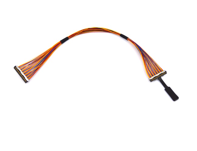 custom FI-JW34C-B Micro-Coax cable assembly I-PEX CABLINE-UM eDP LVDS cable assembly Manufacturer