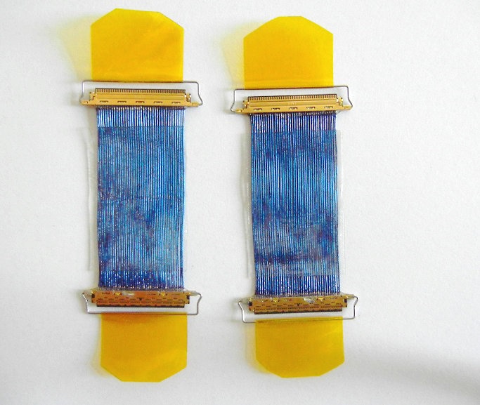 custom FI-WE21HS-A fine micro coax cable assembly FI-J40C2-SH-D-10000 LVDS eDP cable Assemblies vendor