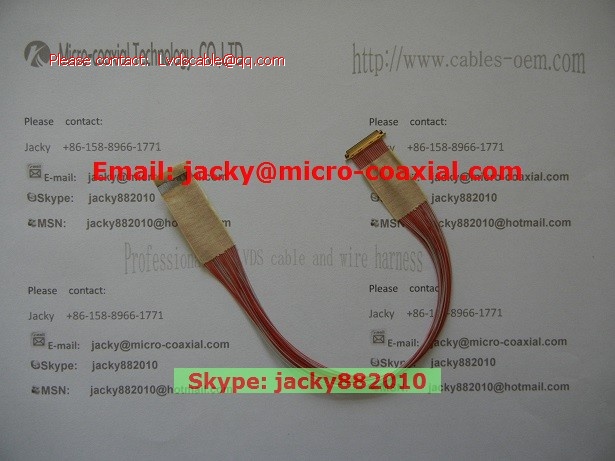 SGC cable,I-PEX20453-030T,20454-030T,20455-030E,IPEX 20455-040E,,Customized cable,OEM cables,LVDS cable,cable assembly