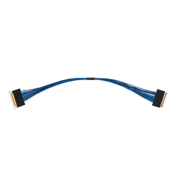 Custom FIS020C00111495 micro-coxial cable assembly FIS006C00111797 LVDS cable eDP cable Assemblies manufacturing plant