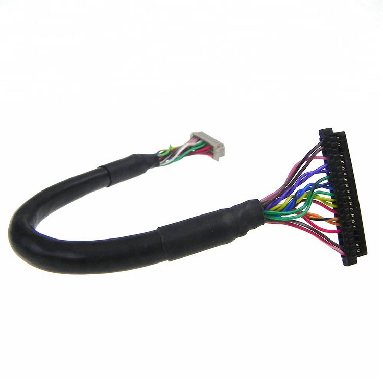 Built FI-JW34S-VF16-R3000 Micro-Coax cable assembly I-PEX 20345-040T-32R eDP LVDS cable assemblies Manufacturer
