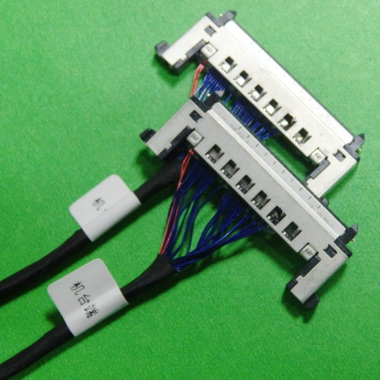 customized I-PEX 20788-060T-01 fine pitch harness cable assembly DF81-40S-0.4H(51) LVDS cable eDP cable assemblies Supplier