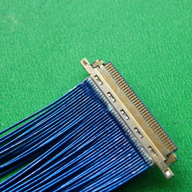 customized DF56J-40P-SHL micro coaxial cable assembly FI-RE41VL LVDS cable eDP cable assemblies manufacturing plant