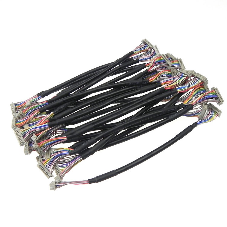 customized FI-RE21S-VF-R1300 Micro Coax cable assembly FISE20C00117612-RK eDP LVDS cable Assemblies Supplier