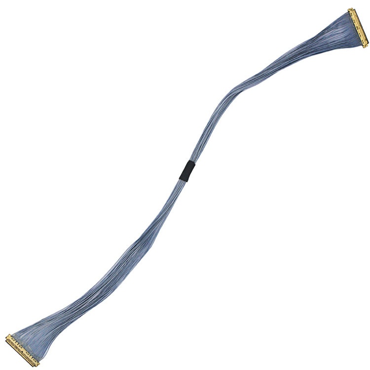 Custom DF81DJ-40P-0.4SD(51) Micro Coax cable assembly DF80-40S-0.5V(51) eDP LVDS cable assembly Manufactory