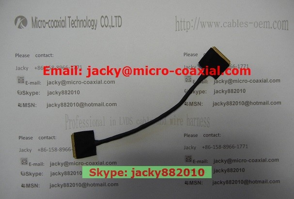 IPEX20453-040 to IPEX20453-030 LVDS Cable生产厂商