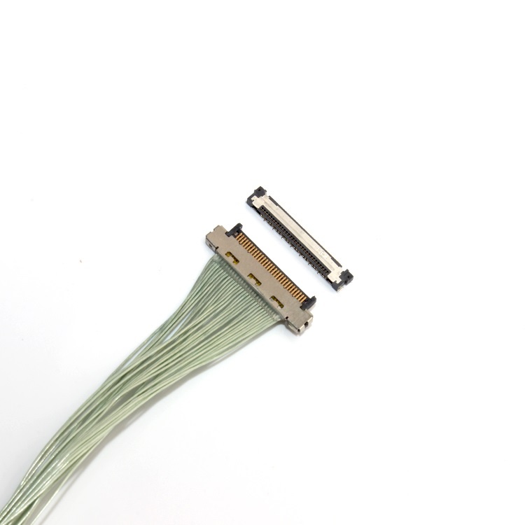 Custom DF36A-15P-SHL ultra fine cable assembly I-PEX 20346-030T-31 LVDS cable eDP cable assemblies Provider