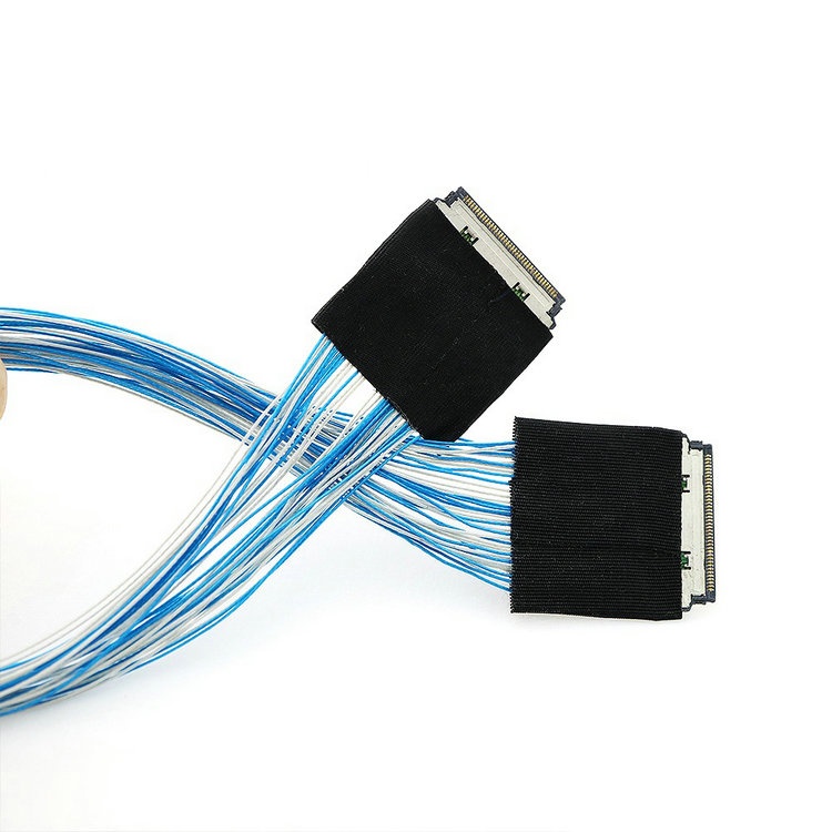 Built I-PEX 20152-040U-20F MFCX cable assembly FI-W7P-HFE eDP LVDS cable Assembly Manufacturing plant
