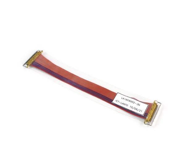 LVDS cable manufacturer custom HRS DF9-17P micro-coxial cable LVDS cable assembly