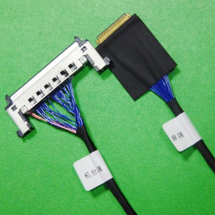 Manufactured I-PEX 3300-0301 thin coaxial cable assembly DF36AJ-30S-0.4V(51) LVDS cable eDP cable assembly Manufactory