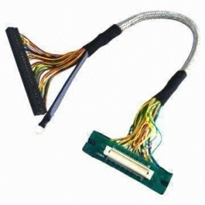 customized FI-RE21S-HF-R1500 Micro-Coax cable assembly I-PEX 20373-R32T-06 LVDS cable eDP cable assemblies Factory
