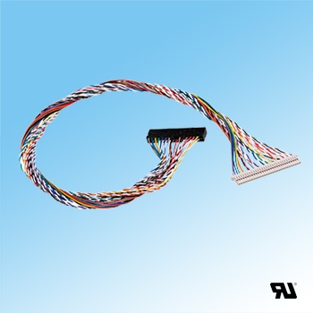 customized USL20-20S MFCX cable assembly I-PEX 20504 eDP LVDS cable Assemblies Manufacturer