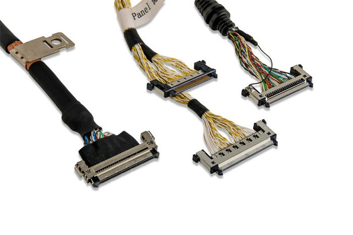 Built I-PEX 2766-0601 Fine Micro Coax cable assembly SSL00-10S-0500 eDP LVDS cable assembly Provider