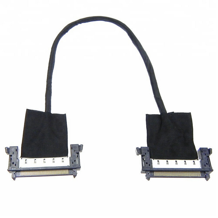 Custom LVDS cable assemblies manufacturer FI-RE31CLS LVDS cable I-PEX 20682-040E-02 LVDS cable fine micro coaxial LVDS cable