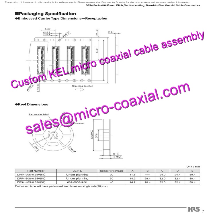 custom KEL XSLS00-40-C Micro Coaxial Cable KEL SSL00-20S-0500 Micro Coaxial Cable Zoom Kamera Module 4K XCG-CP510 Micro Coaxial Cable