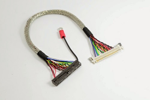 Custom FI-RE21S-HF-R1500 fine micro coax cable assembly FIS006C00111797 LVDS cable eDP cable assemblies manufacturing plant