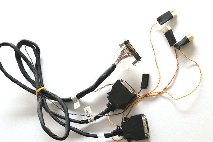 Built I-PEX 20455-050E-99 fine pitch connector cable assembly I-PEX 20373-R50T-06 LVDS eDP cable Assemblies factory