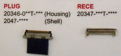 Built FI-W13S SGC cable assembly FX15SC-51S-0.5SV LVDS eDP cable assembly Vendor