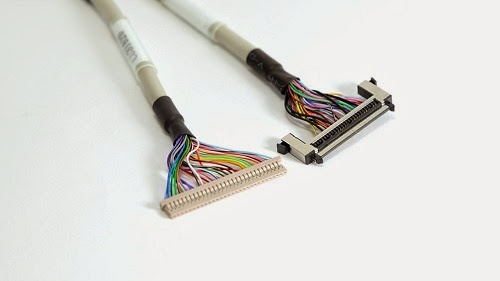 customized I-PEX 2618 micro coaxial connector cable assembly I-PEX 20408-Y44T-01F eDP LVDS cable Assemblies Manufacturer