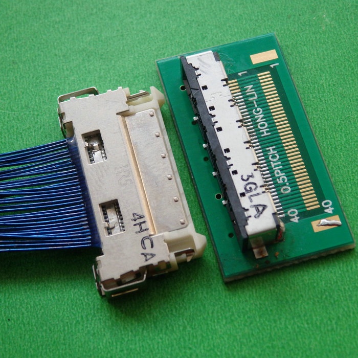 Manufactured FX15S-41P-0.5FC fine pitch cable assembly FX16M2-41S-0.5SV LVDS eDP cable assembly vendor