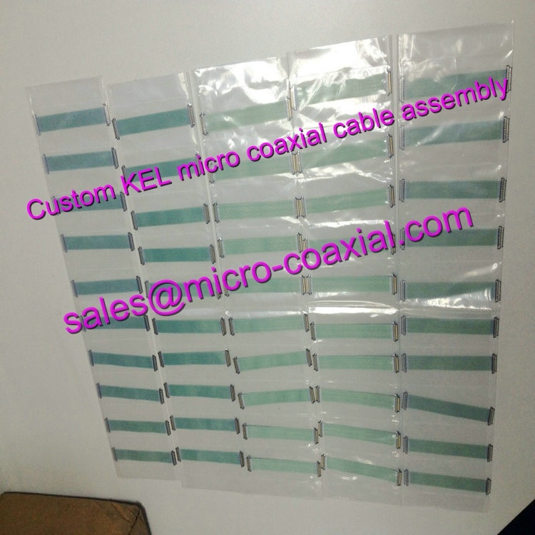 Customized KEL XSLS01-40-C Micro Coaxial Cable KEL TMC01-51S-A Micro Coaxial Cable Sony FCB-ER8550 KEL USL00-30L-C cable XCL-CG510C Micro Coaxial Cable