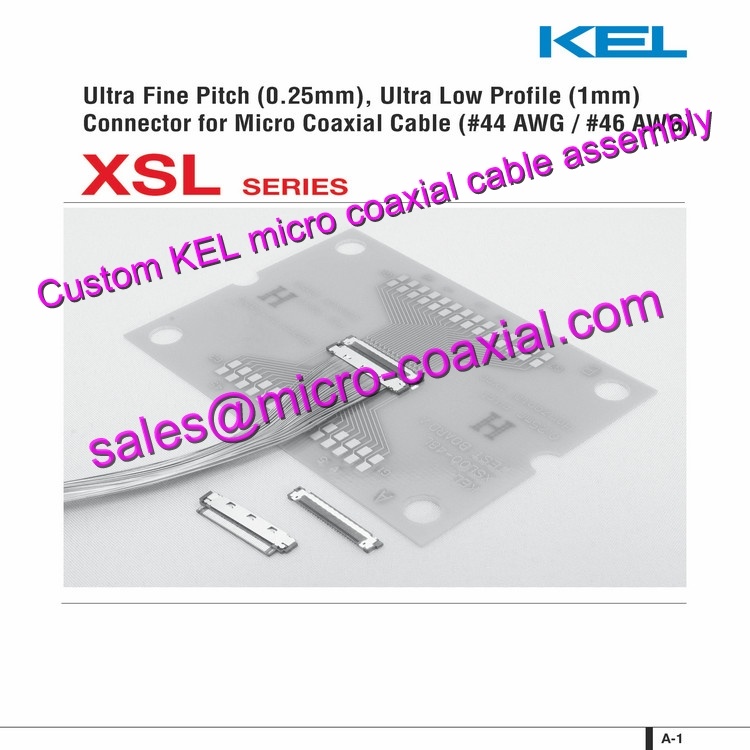 OEM ODM KEL XSLS20-40-A Micro Coaxial Cable KEL XSLS00-30-C Micro Coaxial Cable Sony FCB-EV7520A KEL USL00-30L-C cable XCL-SG1240C Micro Coaxial Cable