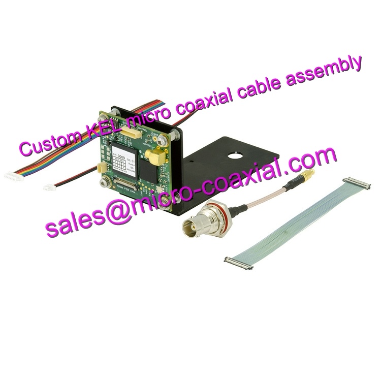 Customized KEL SSL00-10S-0500 Micro Coaxial Cable KEL XSLS01-30-B Micro Coaxial Cable Sony FCB-EV7520A KEL USL00-30L-C cable DSC-QX30U Micro Coaxial Cable