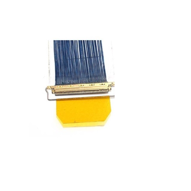Manufactured JF08R0R041020UA micro coaxial connector cable assembly FISE20C00109294-RK LVDS eDP cable assembly manufacturing plant