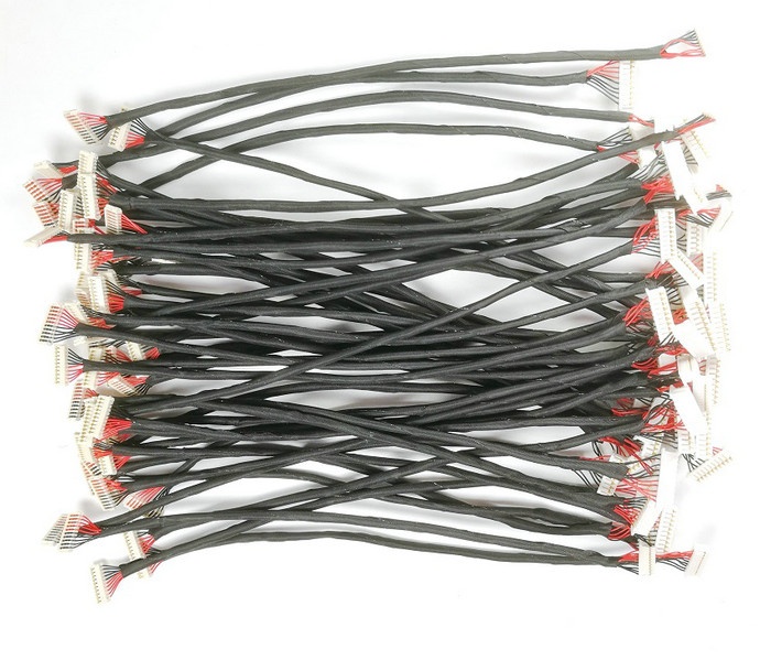 Custom DF36A-25S-0.4V(55) Fine Micro Coax cable assembly DF36-20P-0.4SD(51) LVDS eDP cable Assembly Supplier