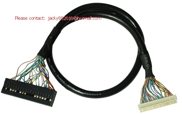 China factory offer LVDS cable, LVDS Cable,FI-X 30P  UL20276 Cable LVDS Cable,FI-X 30P  UL20276 Cable JAE FI-RE41CL,  JAE FI-RE51CL,JAE FI-X30CL,JAE FI-X30C,JAE FI-NX40CL