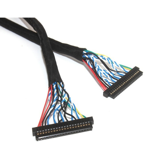 Built FI-W26P-HFE-E1500 micro wire cable assembly JF08R0R041020UA eDP LVDS cable assembly Manufacturer
