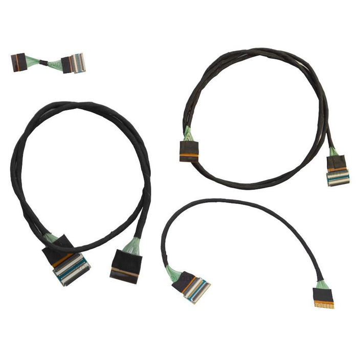 Custom I-PEX 2619-0300 Micro-Coax cable assembly I-PEX CABLINE-VS LVDS cable eDP cable assembly factory