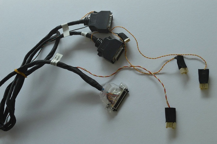 Custom DF56-40S-0.3V(51) fine micro coax cable assembly I-PEX 2679-026-10 LVDS eDP cable Assembly Provider