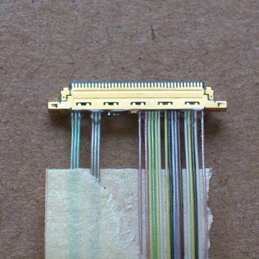 custom I-PEX 20320 thin coaxial cable assembly TMC01-51L-B LVDS eDP cable Assembly Manufacturing plant