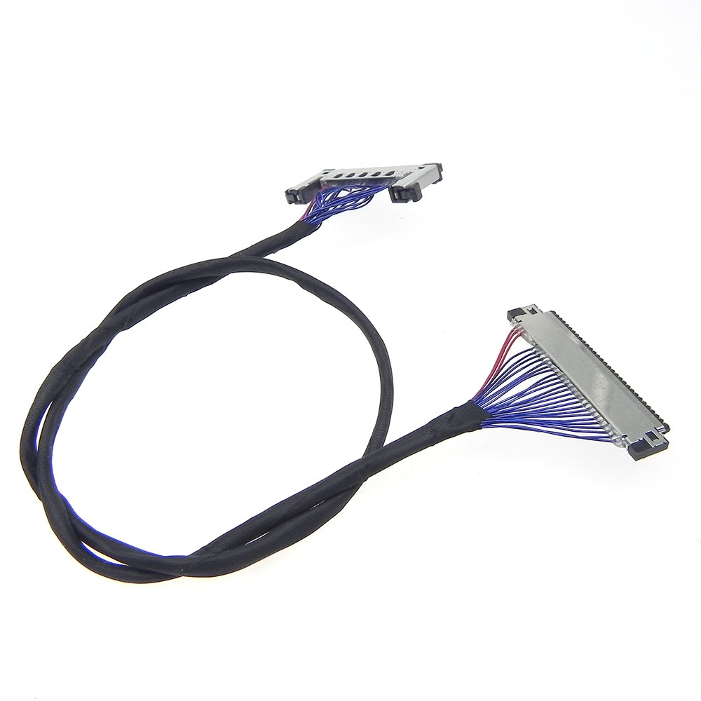 Built 2023517-1 ultra fine cable assembly DF81-50P-SHL(52) LVDS eDP cable Assembly Vendor