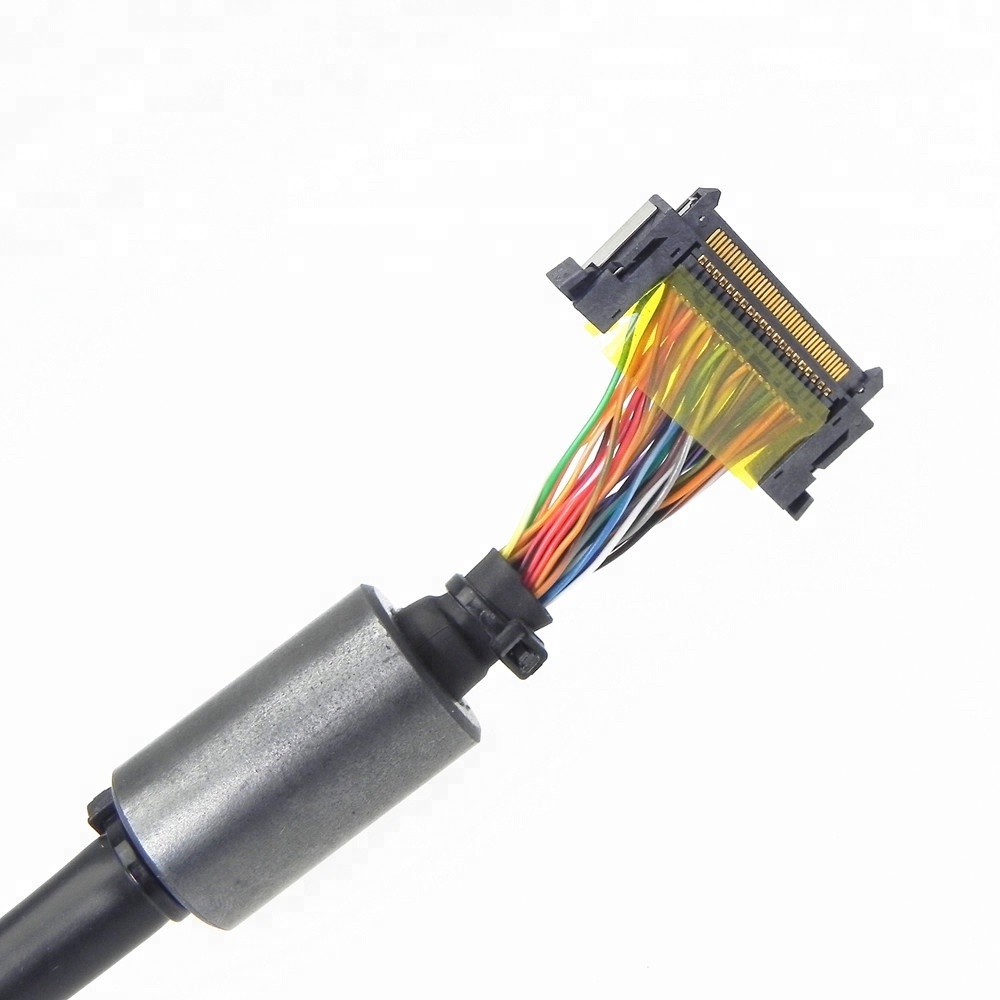 Custom I-PEX 20679-020T-01 micro wire cable assembly I-PEX 20380-R30T-06 LVDS cable eDP cable Assembly Factory