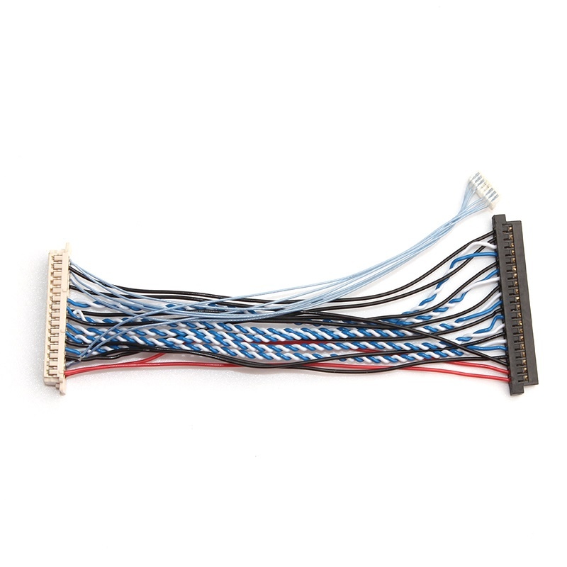 customized FI-WE31HS-B fine pitch cable assembly I-PEX 20347-320E-12R LVDS cable eDP cable Assemblies Manufacturer