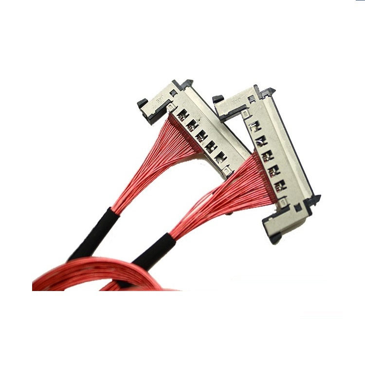 customized I-PEX 2679-050-10 ultra fine cable assembly I-PEX 20325-030T-02S LVDS eDP cable Assembly factory