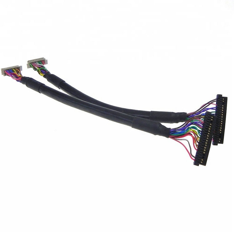 Manufactured I-PEX 2182-032-03 MFCX cable assembly I-PEX 20633-340T-01S LVDS eDP cable Assembly factory