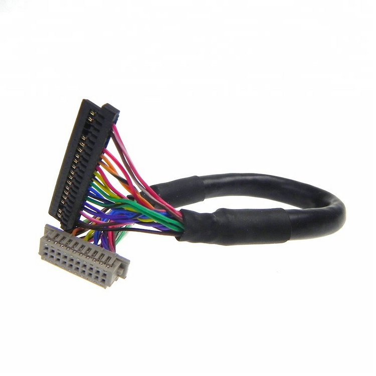 customized FI-J40S-VF15N-R3000-NK Micro Coaxial cable assembly FI-RE21CL LVDS cable eDP cable Assembly manufactory