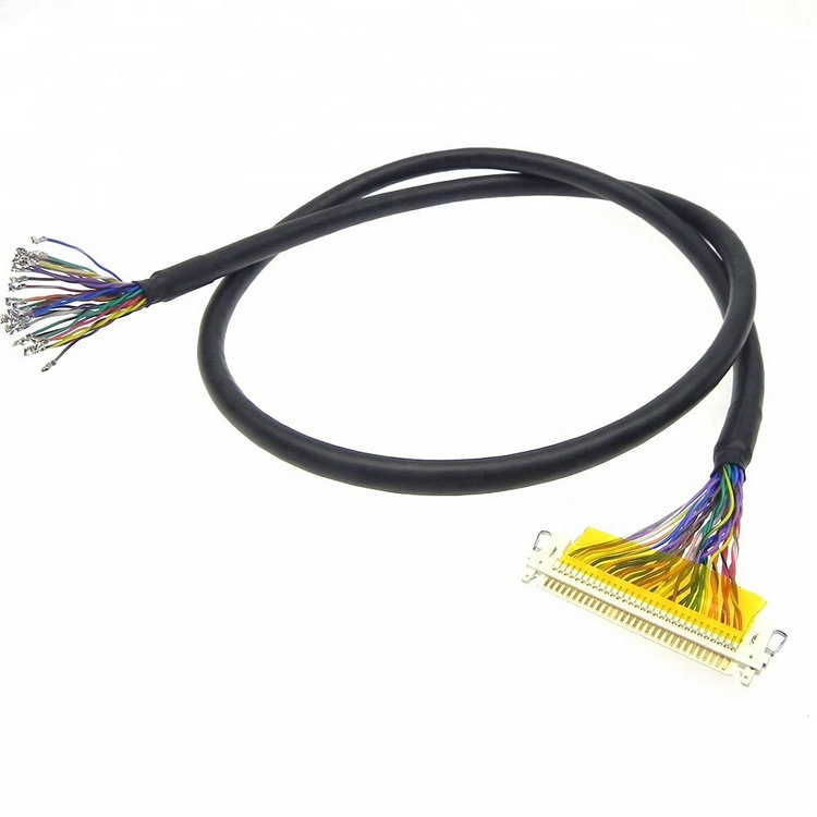 Manufactured FI-JW34S-VF16G-R3000 board-to-fine coaxial cable assembly FI-RE51S-VF eDP LVDS cable Assemblies supplier