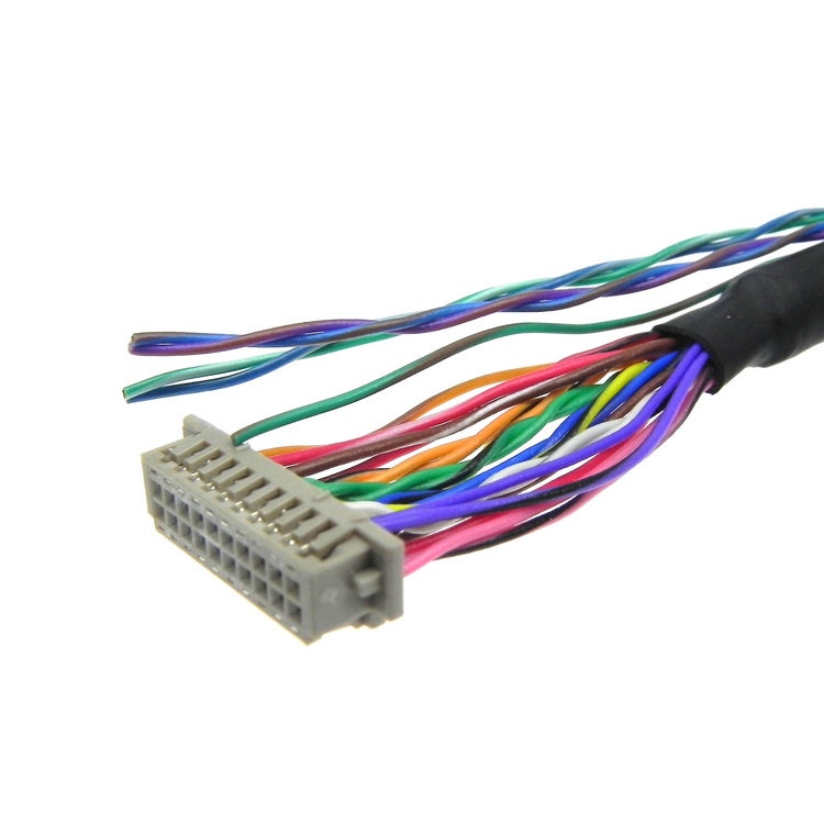 custom I-PEX 20373-020T-00 micro flex coaxial cable assembly I-PEX 20323 LVDS cable eDP cable Assemblies manufacturer